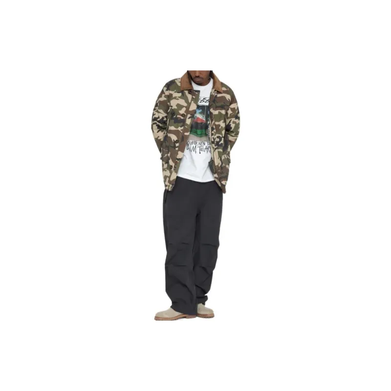 Stussy X Denim Tears Ripstop Down Army Jacket-3