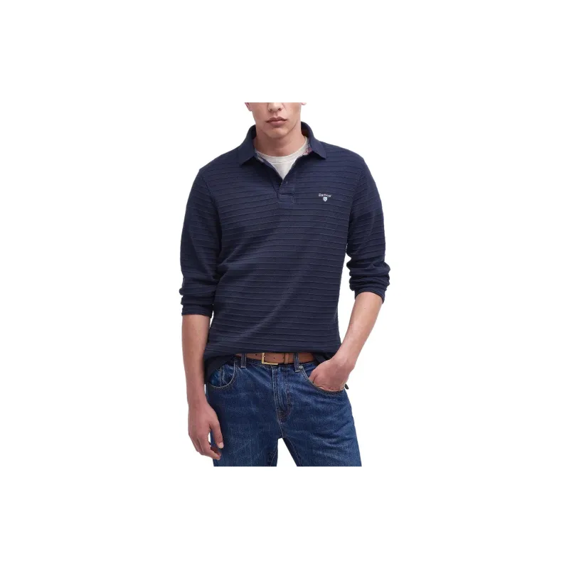 BARBOUR Cramlington Polo Shirt Polo Shirt Men's Navy Blue-2