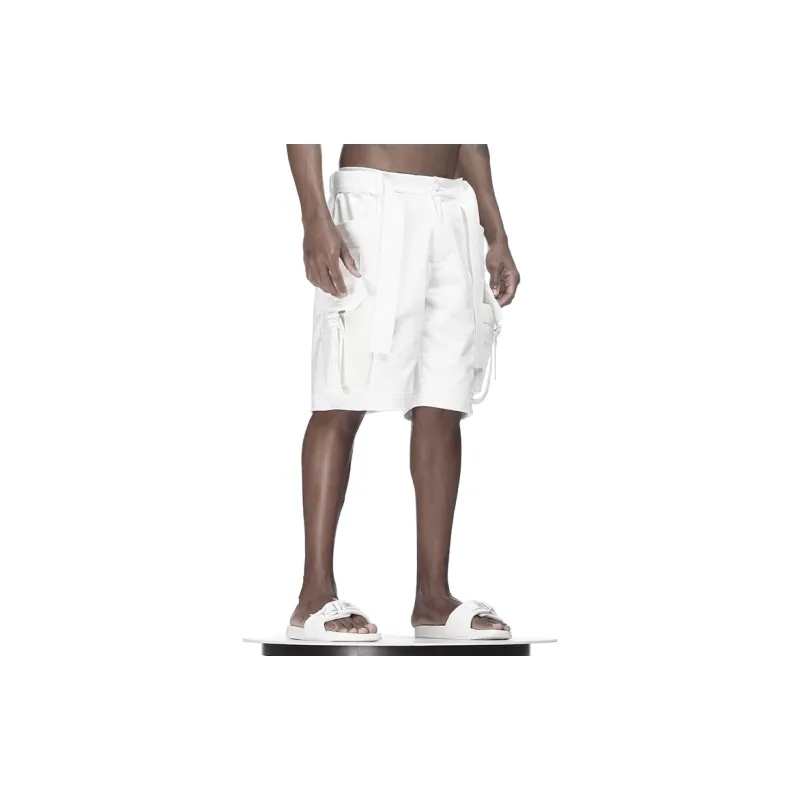 NORVINCY Urban Techwear Straight Fit Loose Fit Hip Hop Casual Shorts Men's-9