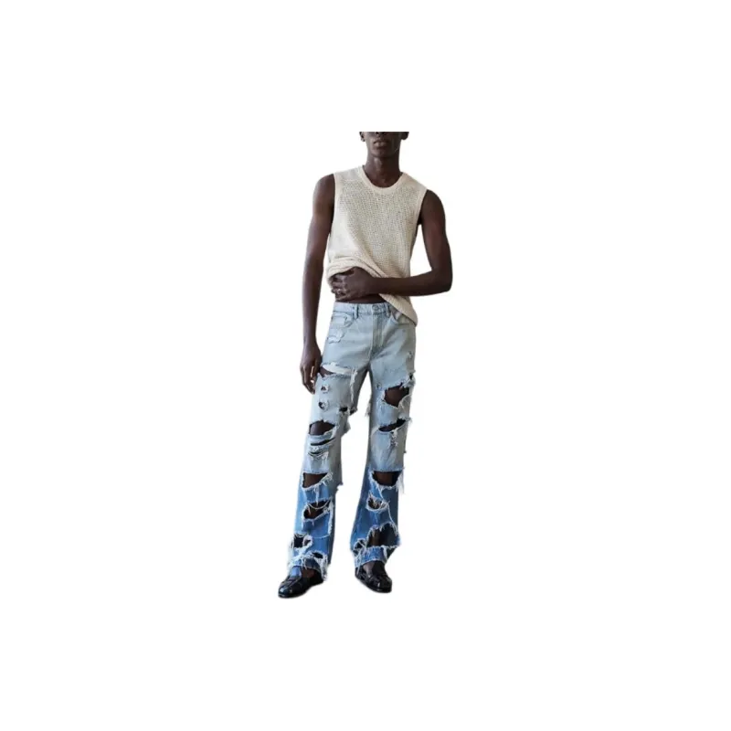 FRAME SS24 Jeans Men's Light Blue-3