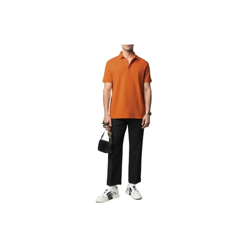 Valentino Polo Shirts Men Orange-2