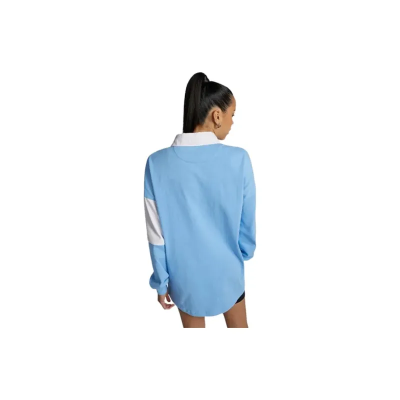 Converse Polo Shirts Women's Blue-3