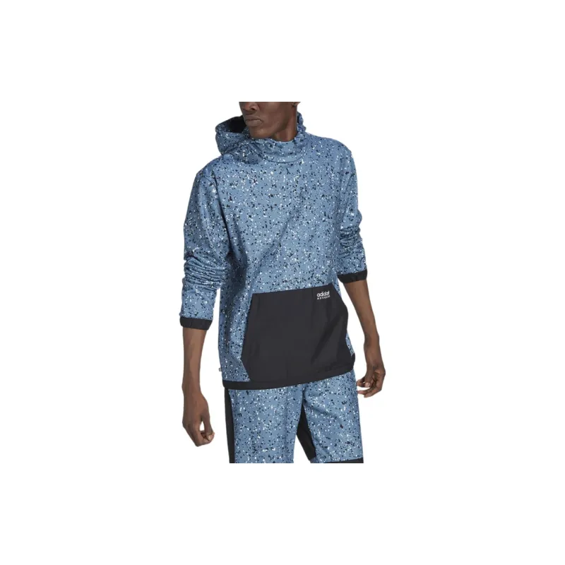 Adidas Originals Adventure AOP OH Sweatshirts Men Blue-2