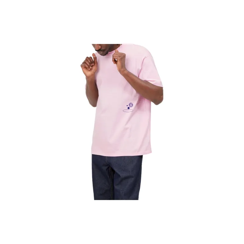 Carhartt WIP T Shirts Men Pink-2