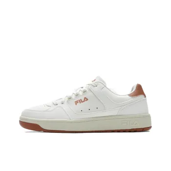 FILA Targa Anti Slip Wear Resistant Low Top Skateboard Shoes Women's White