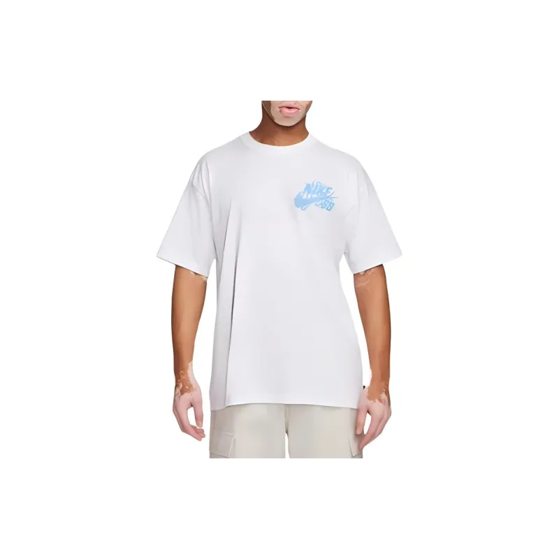 Nike T Shirts Men White-2