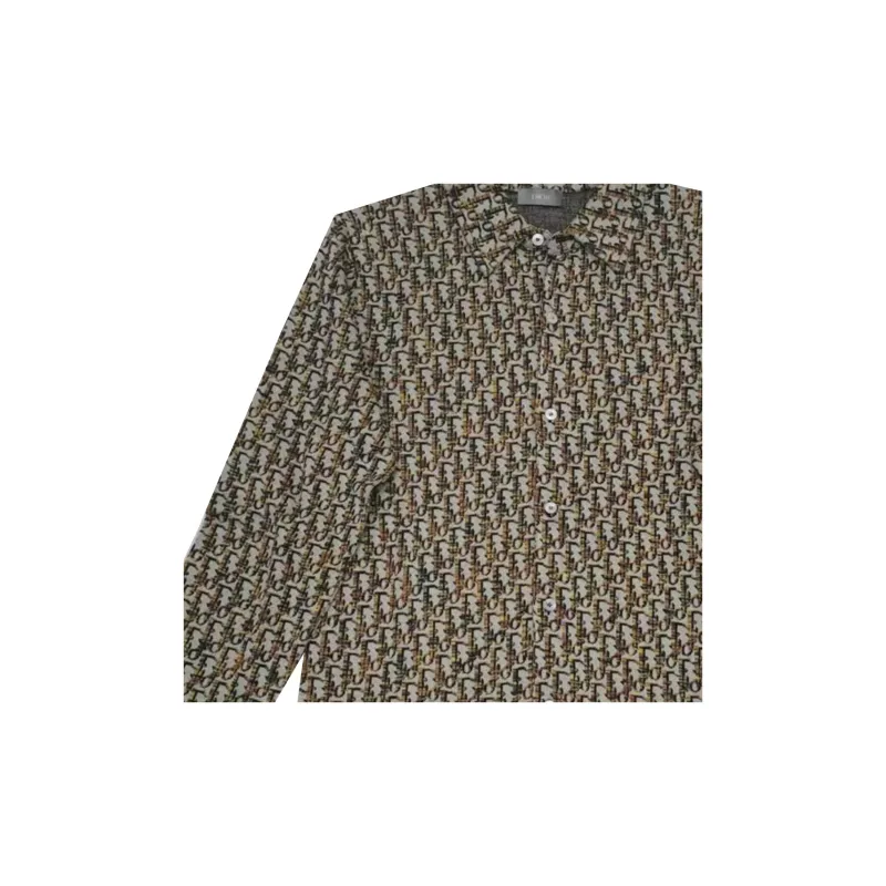 DIOR Shirts Men Yellow-5