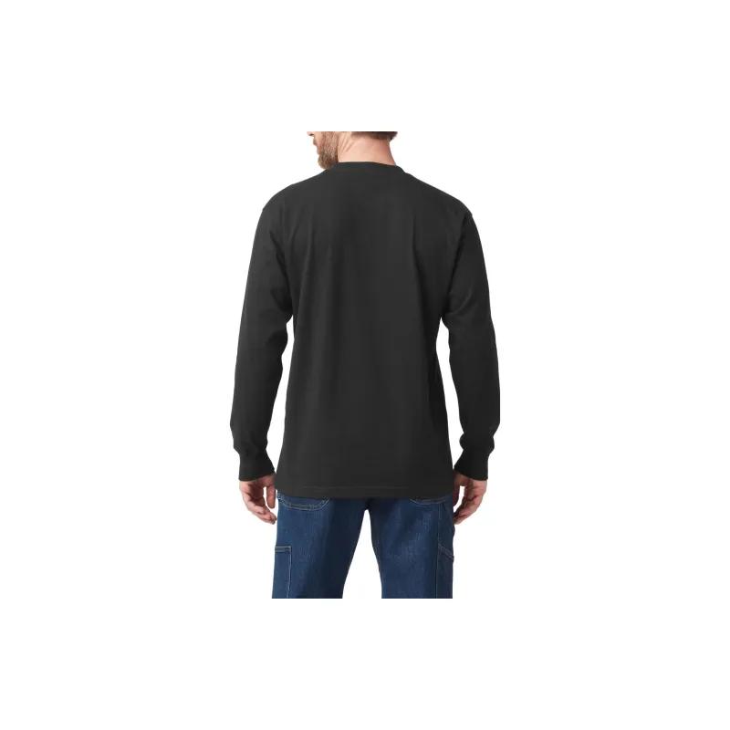 Dickies Tri Color Logo Graphic Long Sleeve T Shirt T Shirt Men's Black-2