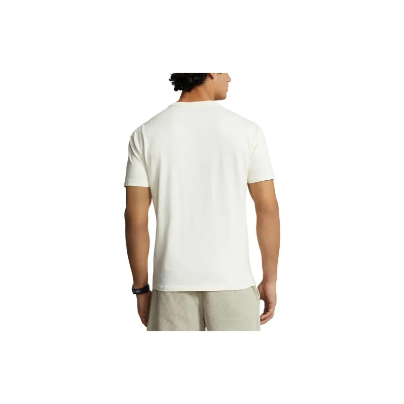 Polo Ralph Lauren T Shirt Men's Club Cream-3