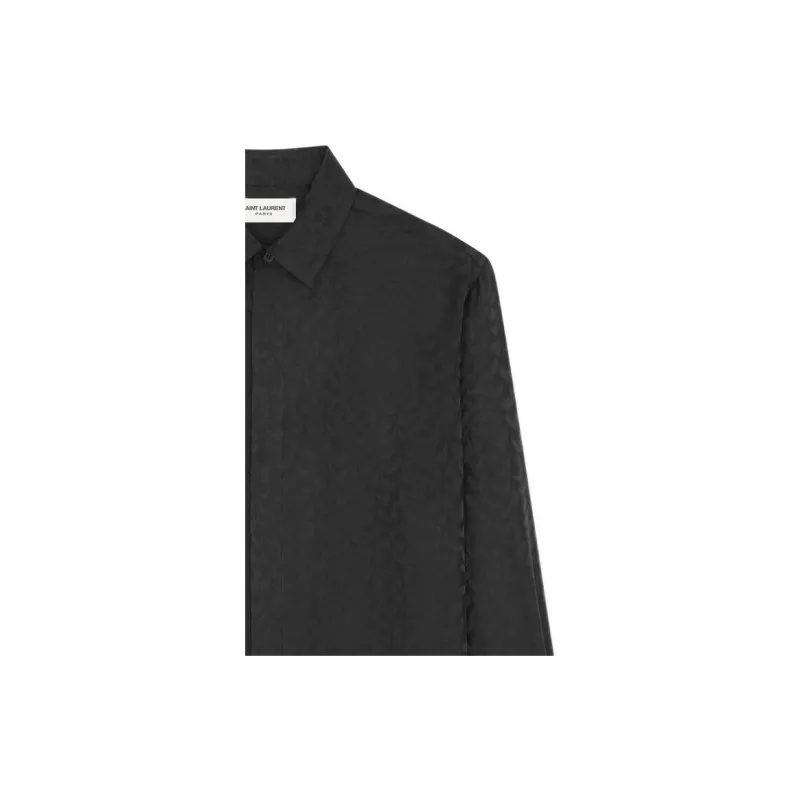 SAINT LAURENT SS22 Shirt Men's Black-3