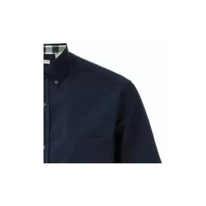 Burberry Shirts Men Dark Blue-6