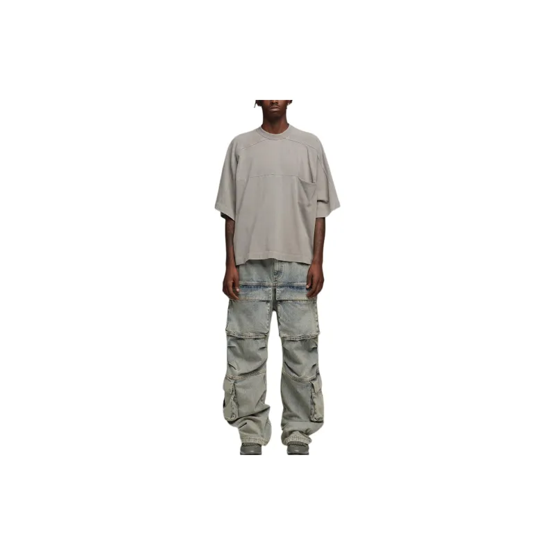 Entire Studios Acid wash Cargo Jeans-4