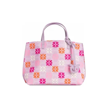 PINKO Cow Leather Tote Bag, Shopping Bag, Handbag Small Size Women's Multicolor