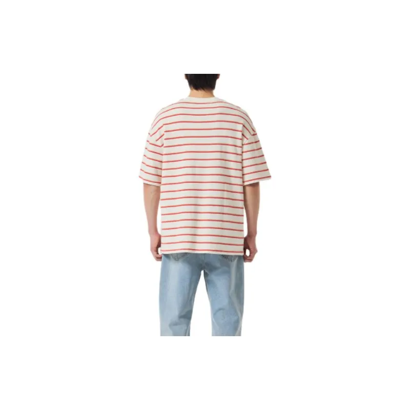 Lee T Shirts Men Orange-3