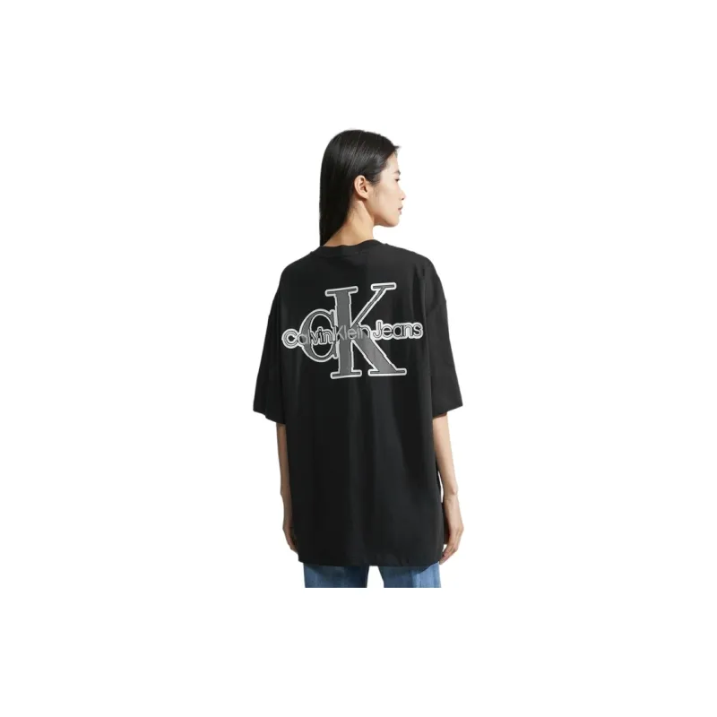 CALVIN KLEIN T Shirt Unisex Space Black-3