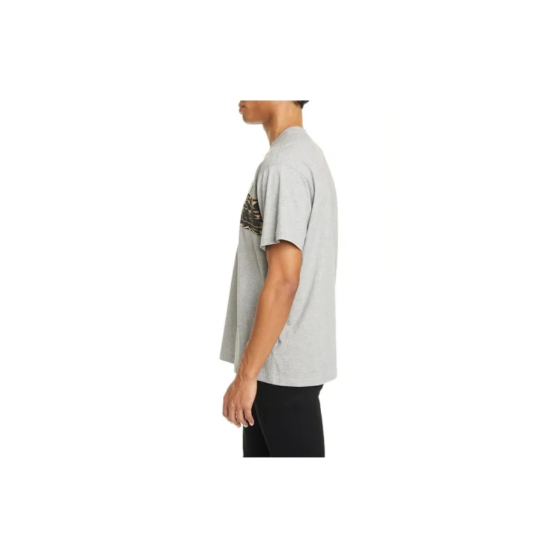 Burberry T Shirts Men Gray-3