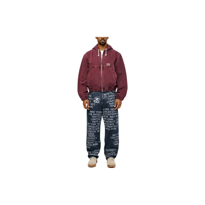 Stussy Unlined Canvas Work Jacket-17