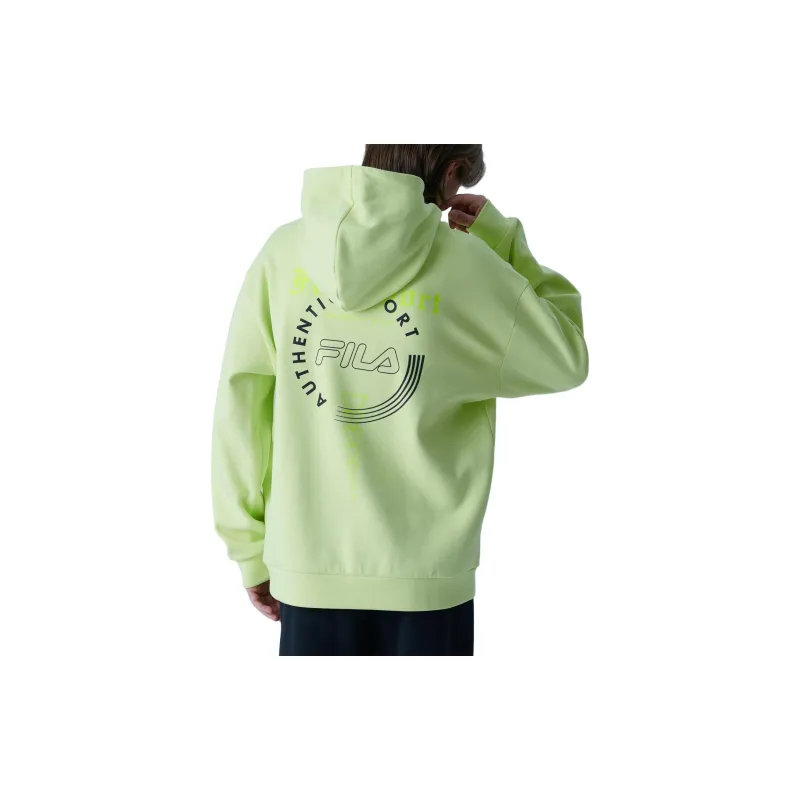 FILA Sweatshirts Men Light Green-3