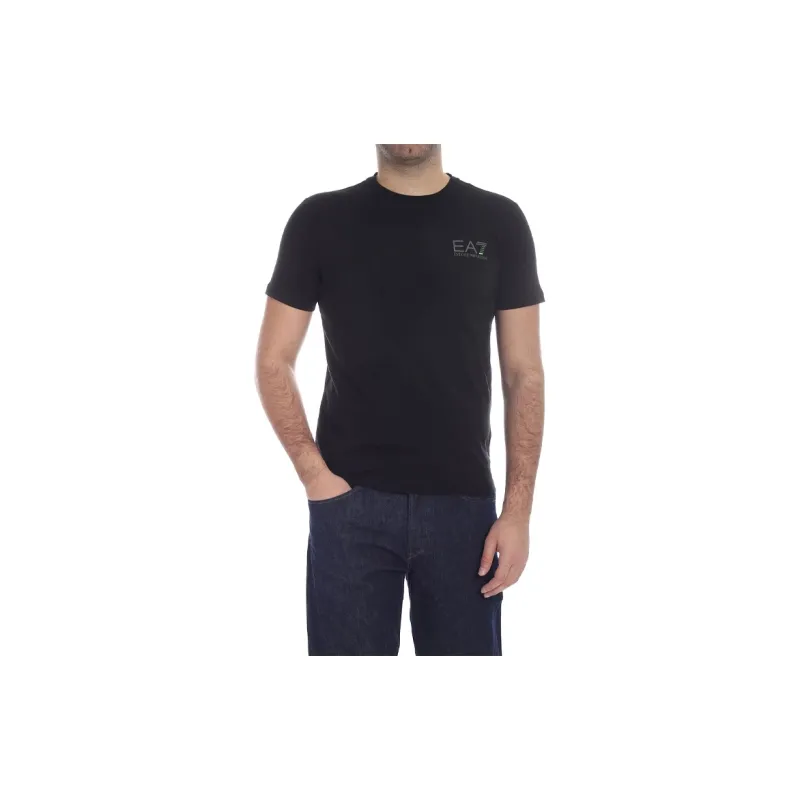 EMPORIO ARMANI T-Shirts Men Black-2