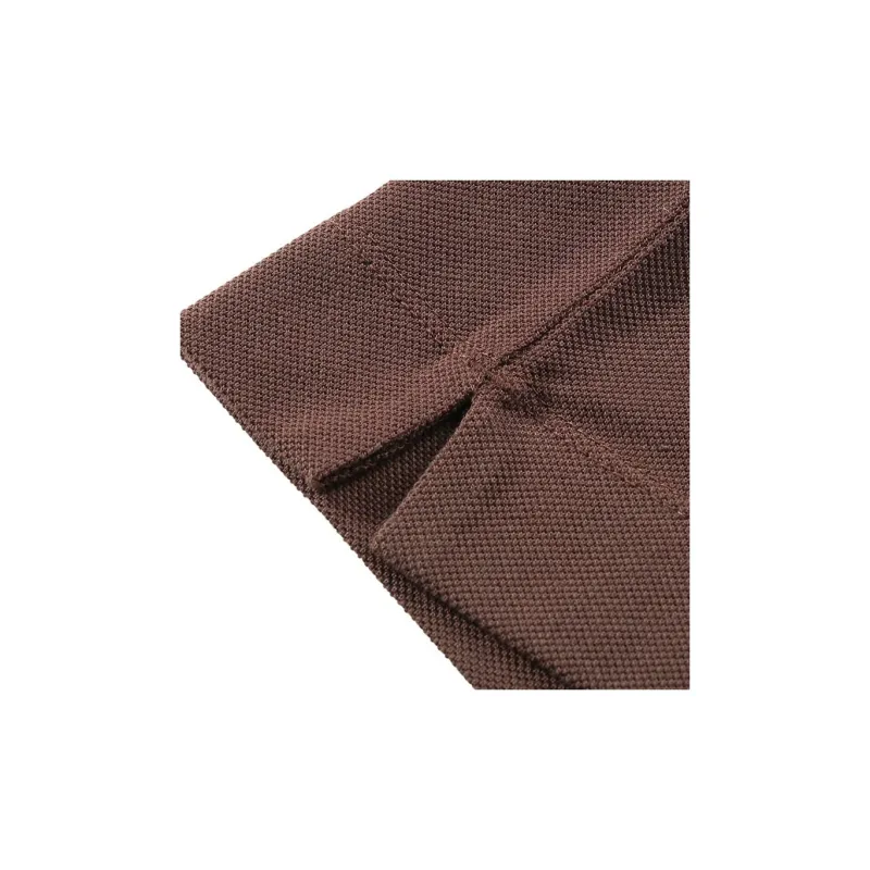 Zegna SS24 Polo Shirt Men's Umber-3
