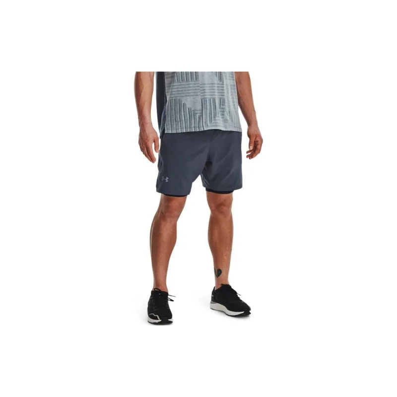 Under Armour Casual Shorts Men Gray-3