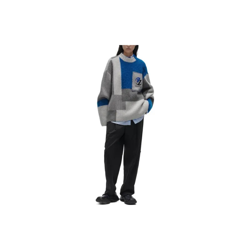 Zara X ADER ERROR Sweaters Unisex Multicolor-2
