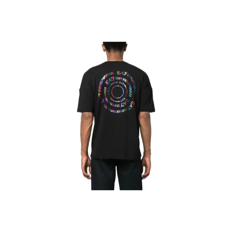 EMPORIO ARMANI EA7 SS23 T Shirt Men's Black-2