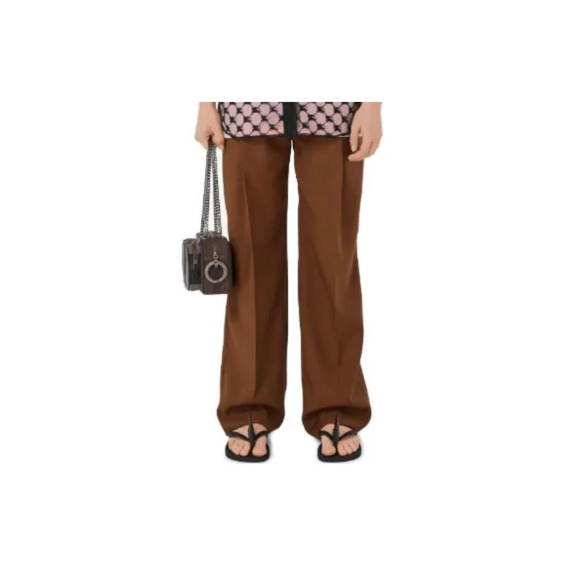 Burberry SS23 Casual Pants Men's Dark Birch Brown-1