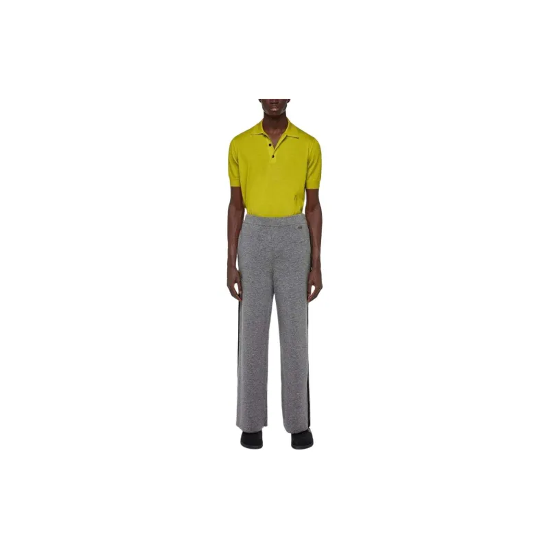 Ferragamo Logo plaque Wool blend Trousers-1