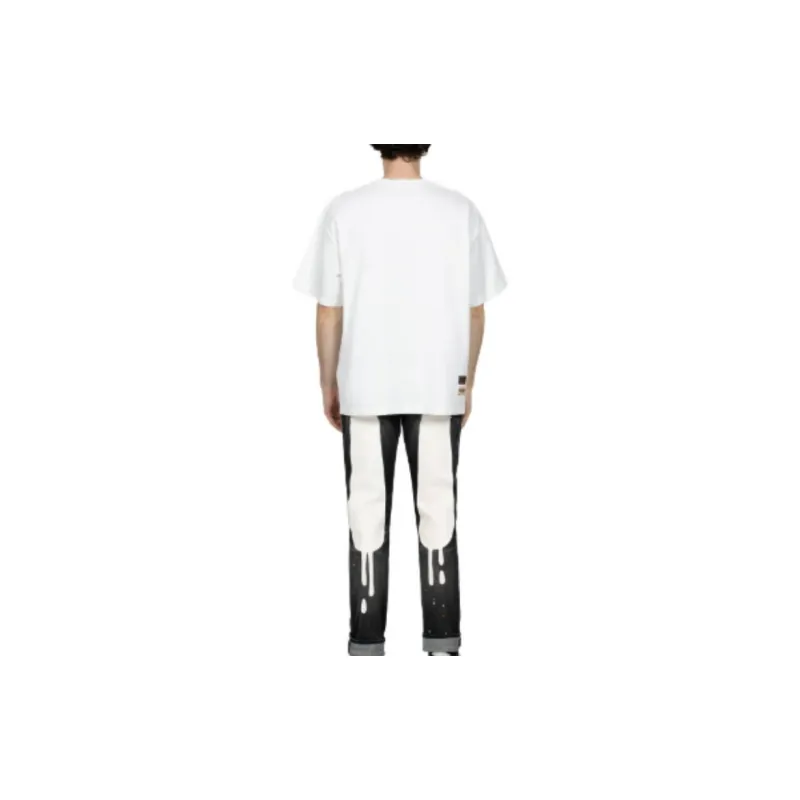 EVISU T-Shirts Men White-3