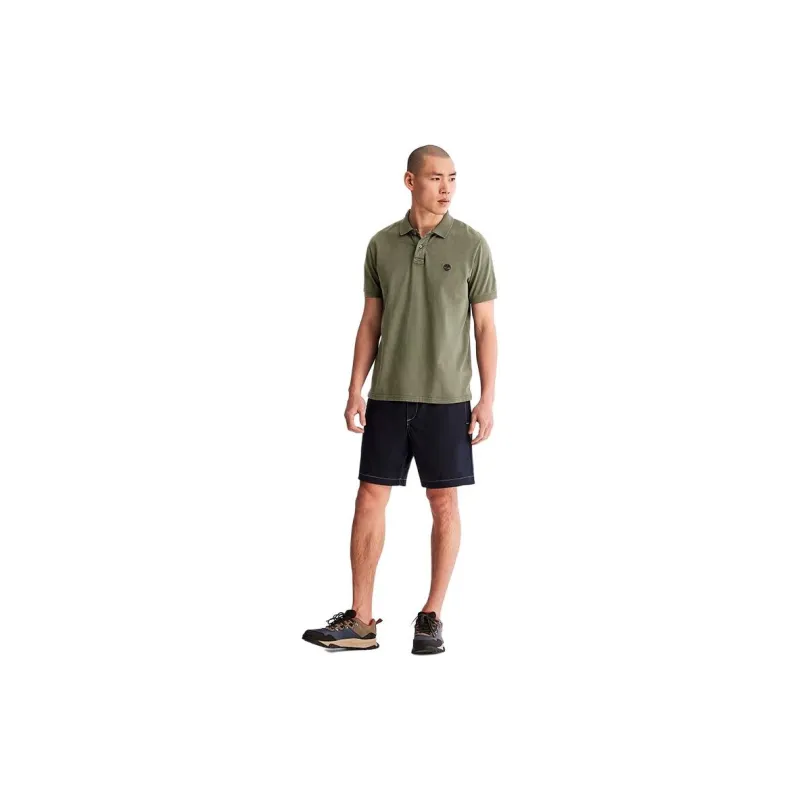 Timberland Polo Shirt Men's Kassel Green-2