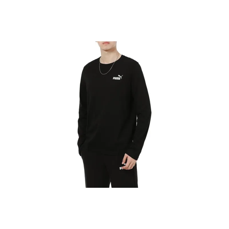 PUMA ESS No.1 T Shirt Men's Black-3