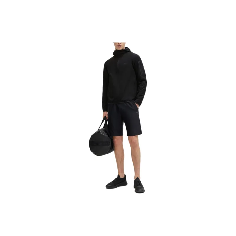 HUGO BOSS Logo Patch Hooded Jacket-1