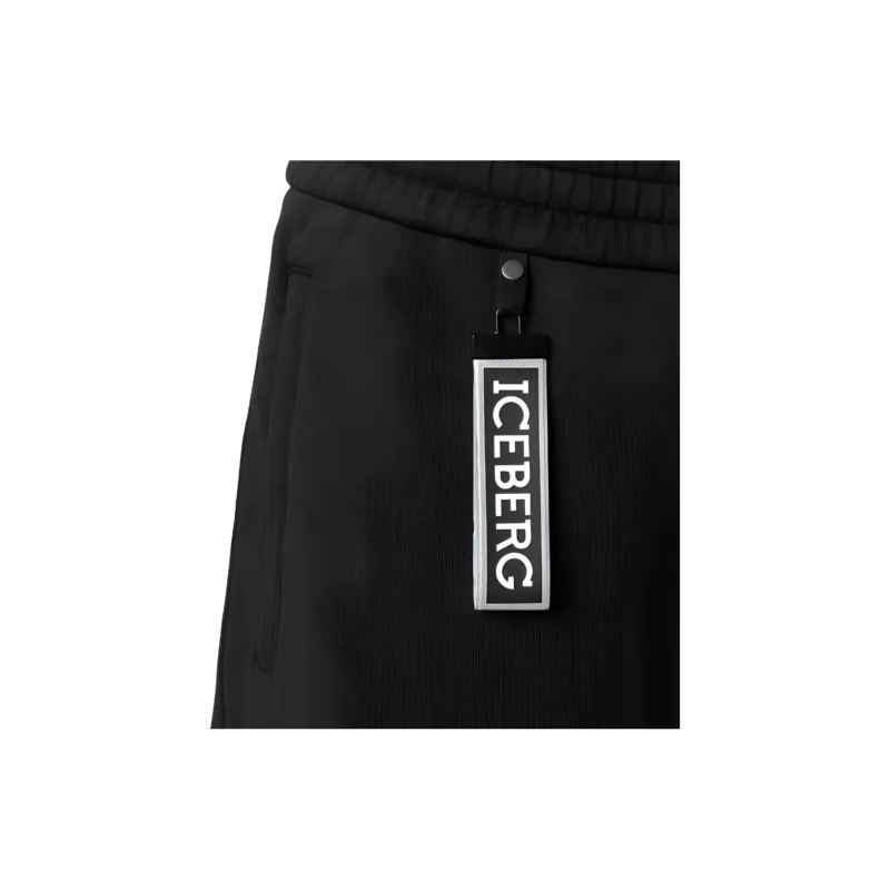 Iceberg Logo detail Track Pants-4