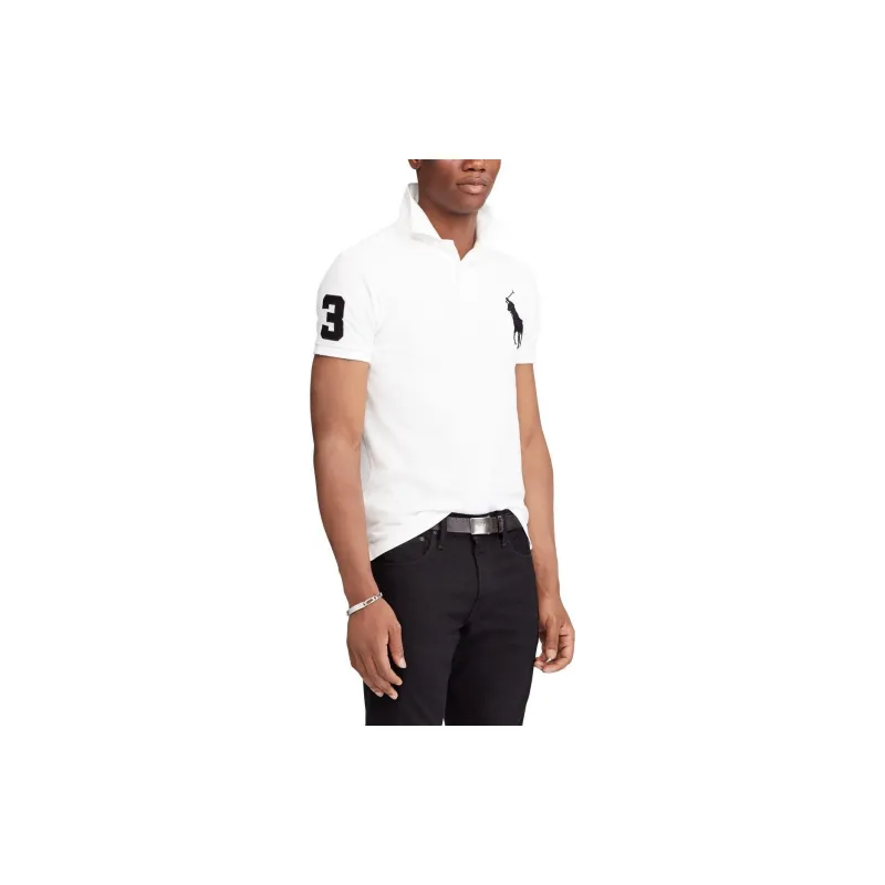 Polo Ralph Lauren Polo Shirt Men's White-4
