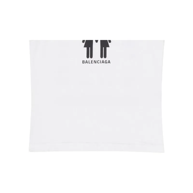 Balenciaga FW22 Tank Top Slim Fit Men's White-5