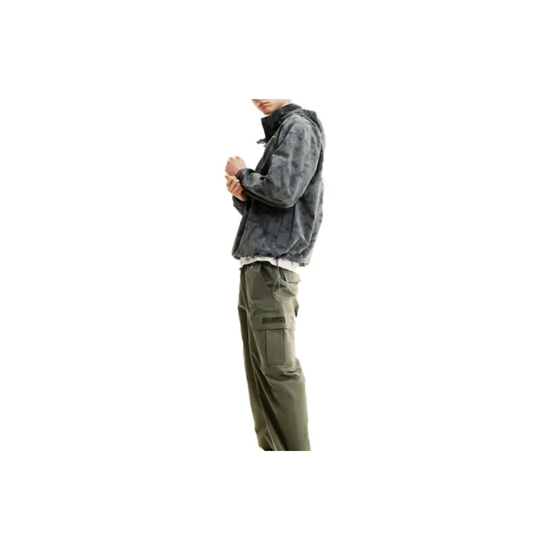 Champion Jackets Unisex Black Multicolor-4