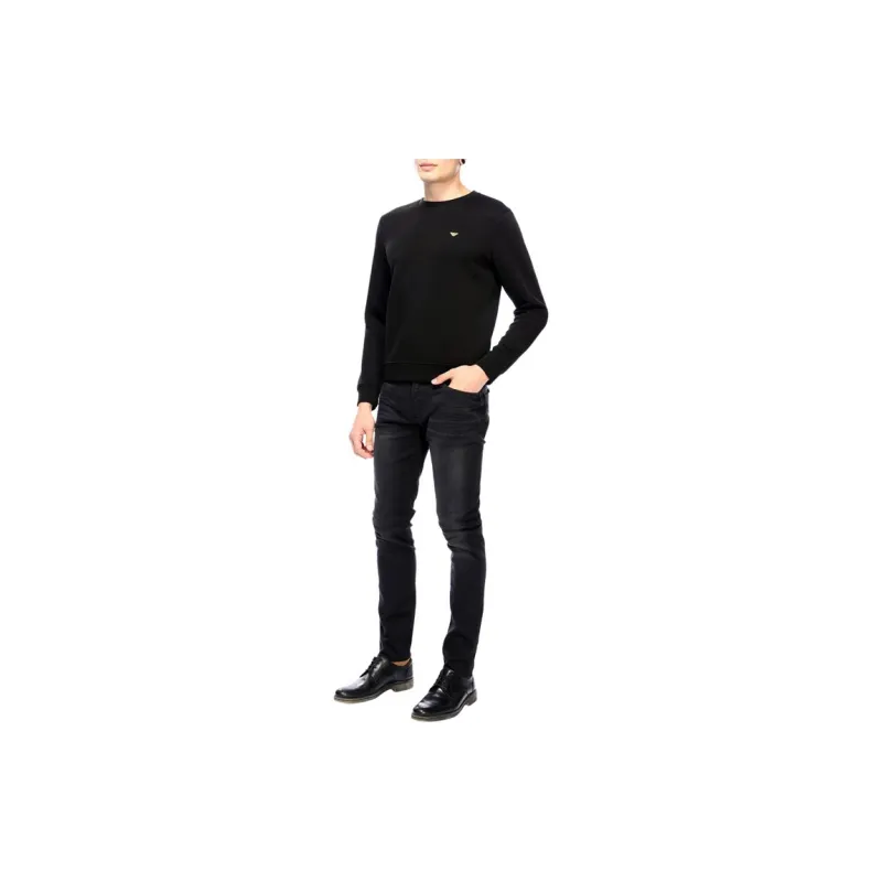 EMPORIO ARMANI Sweatshirts Men Black-2