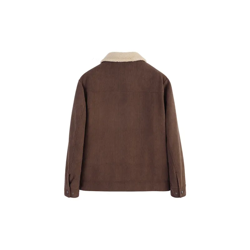DAVID NAMAN Jackets Coats Men's Brown-1