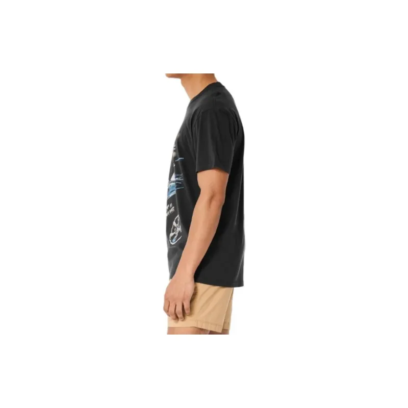 Hollister T-Shirts Unisex Faded Black-3
