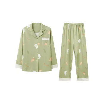 Ordifen Pajama Set Women's Green