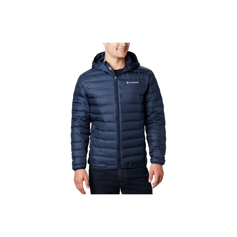 Columbia Down Jackets Men Navy Blue-2