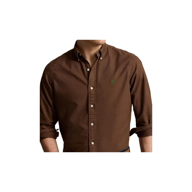 Polo Ralph Lauren Shirt Men's Chocolate-4
