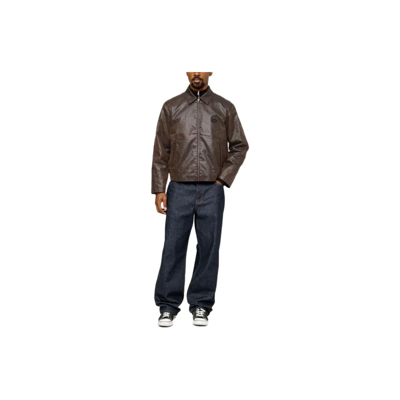 Stussy Coated Cotton Club Jacket-2
