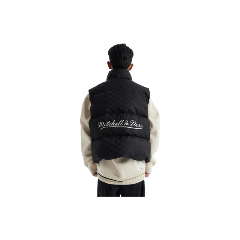 Mitchell & Ness Vest Unisex Black-3
