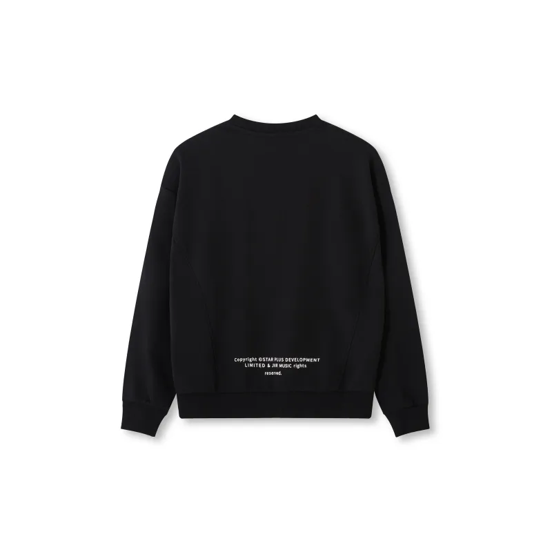 CHOUCHOUS Sweatshirt Unisex Black-1