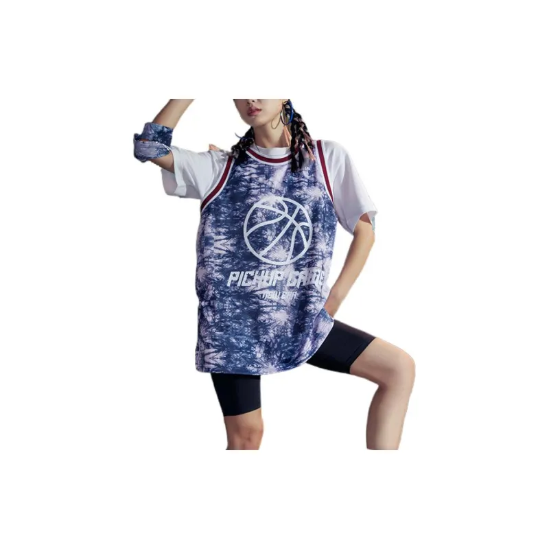 New Era Basketball Jerseys Unisex Purple-2