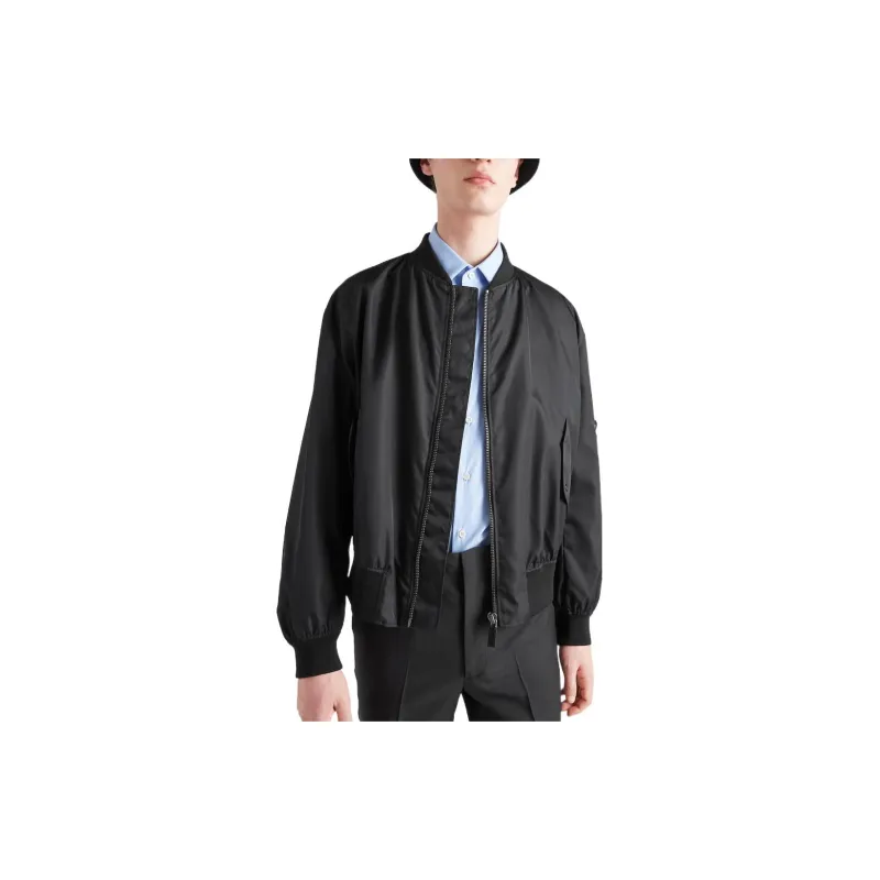 PRADA 10's Re nylon Bomber Jacket-1