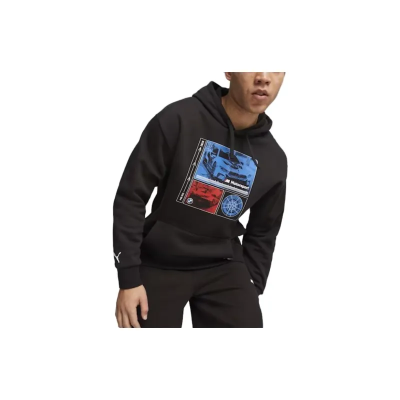 PUMA Bmw M Motorsport Men's Graphic Hoodie-3