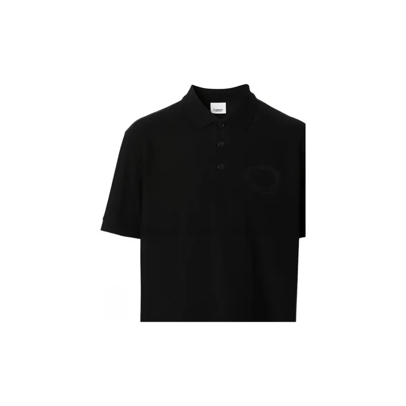 Burberry Oak Leaf Crest Cotton Piqué Polo Shirt-4